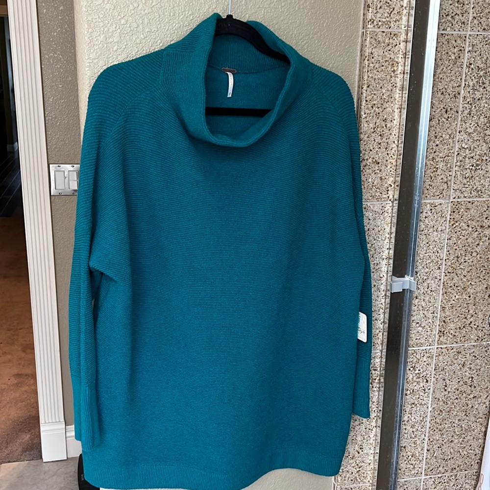 Free People boat neck sweater.